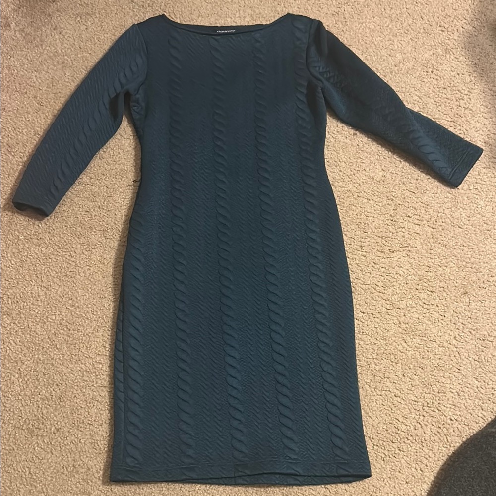 Elegant Teal Dress